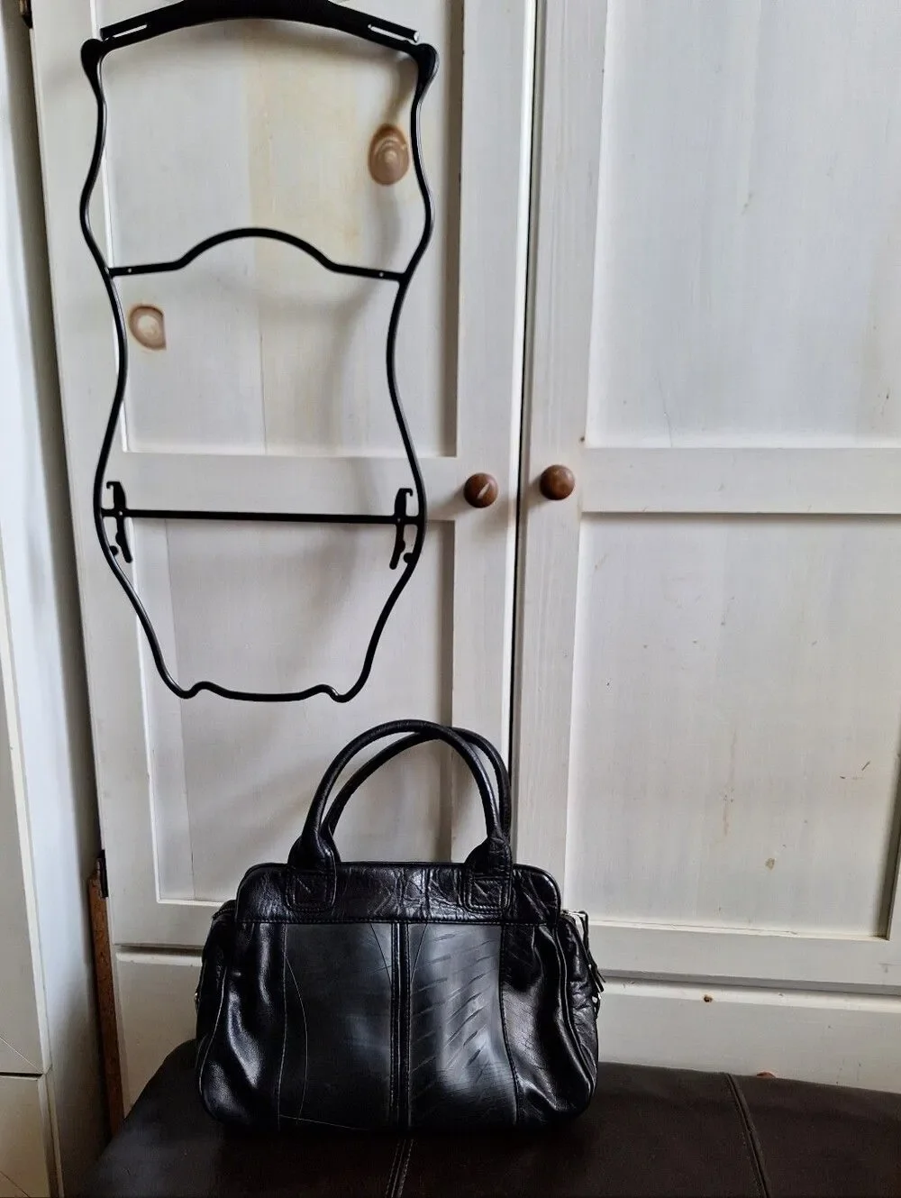 Passchal black satchel